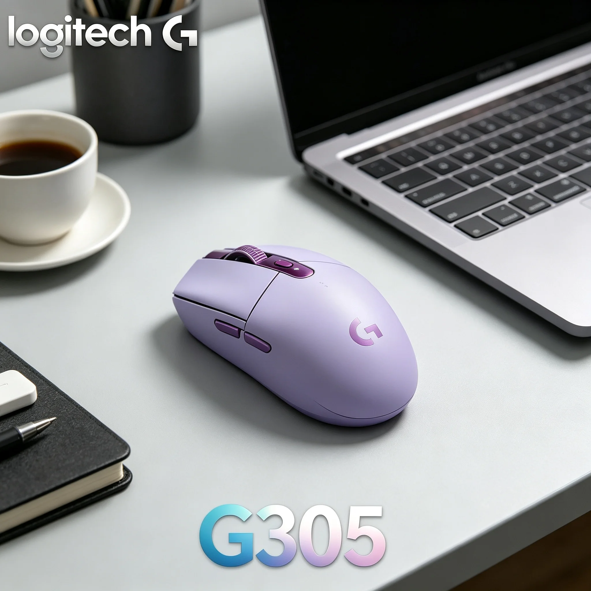 Logitech G305 2.4G Wireless Gaming Mouse, High Performance Sensor, Programmable Buttons for Home Gaming & Commercial Work