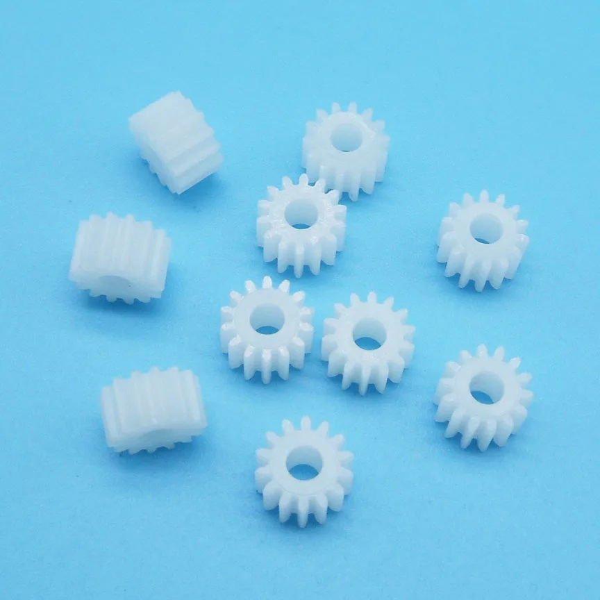 143A 0.5M Gears 14 Teeth Modulus 0.5 Plastic Pinion Toy Parts Accessories 10pcs/lot