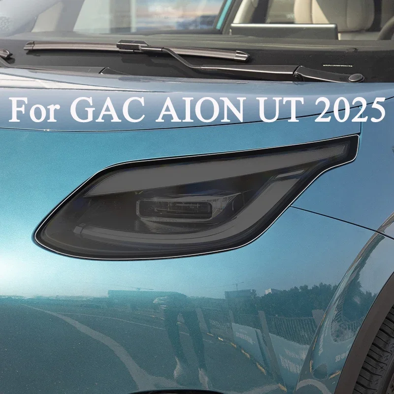 

TPU Protective Film For GAC AION UT 2025 Car Headlight Front Light Transparent Smoked Black Sticker Styling Anti-scratch PPF