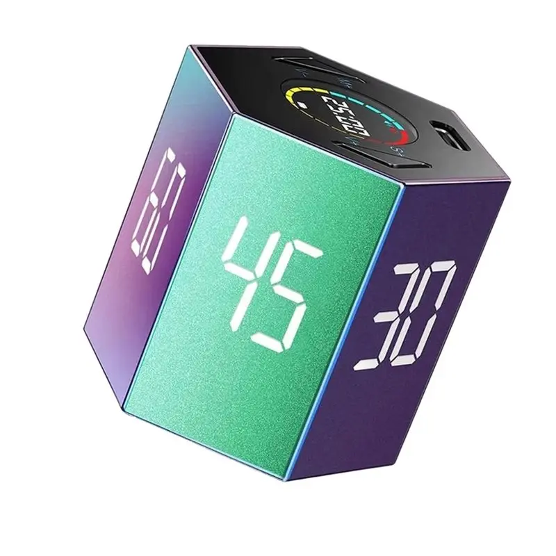 ABGH-For Focus, Study, Work, Task, ADHD Compatible Pomodoro Timer Cube Custom Timer& Stopwatch Functionality In Kitchen Design