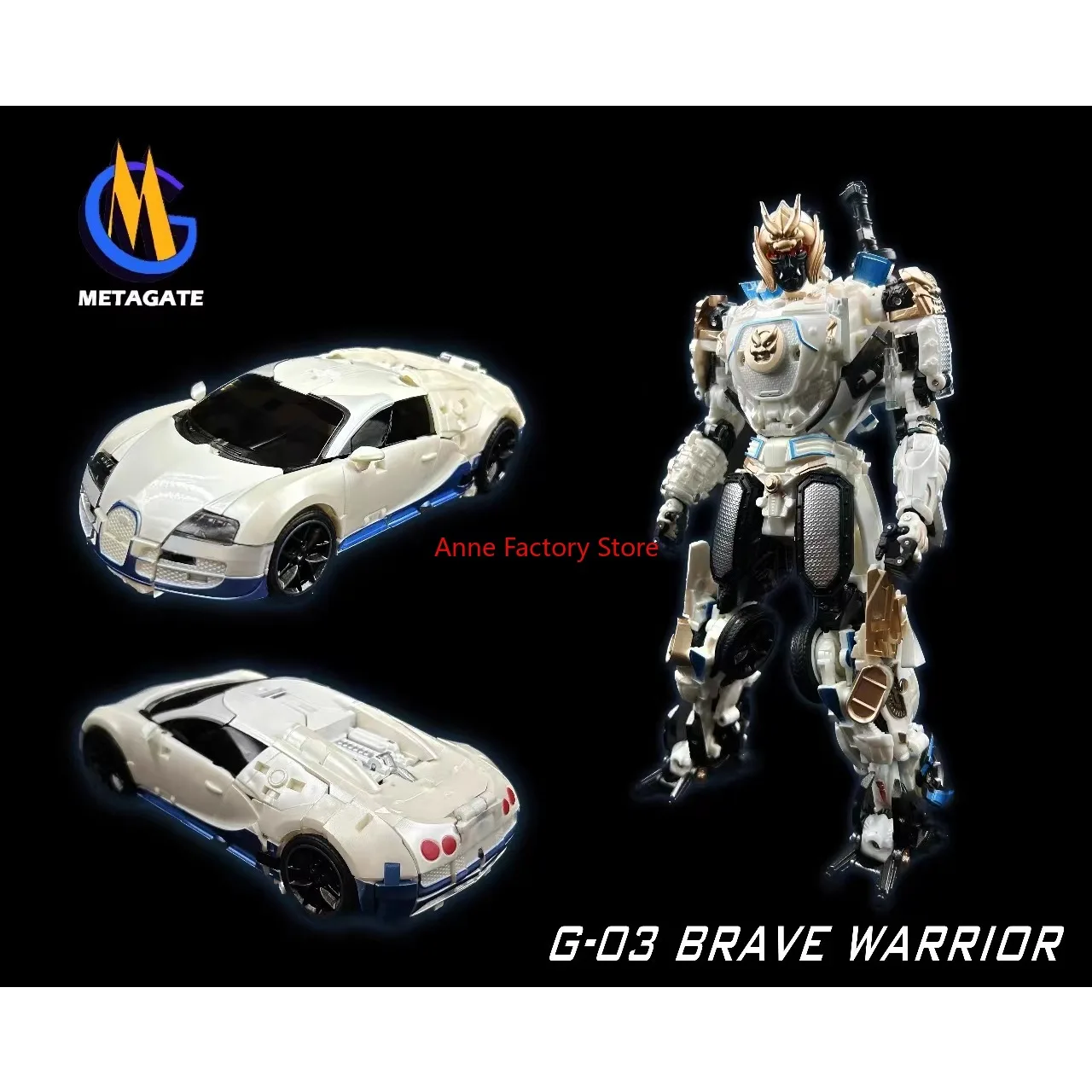 In stock Metagate-G03 MG-G03 CE-05 CE05 J-01 Triple Variable Haiku Drift Action Figures Tugures Toy Gift Collection