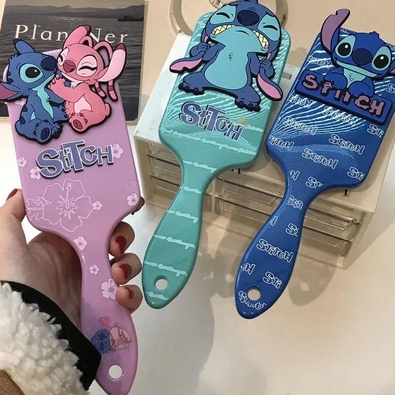 

New Stitch Comb Cartoon Animation Kawaii Air Cushion Massage Comb Children Girls Hairbrush Innovative Toys Kids Birthday Gifts