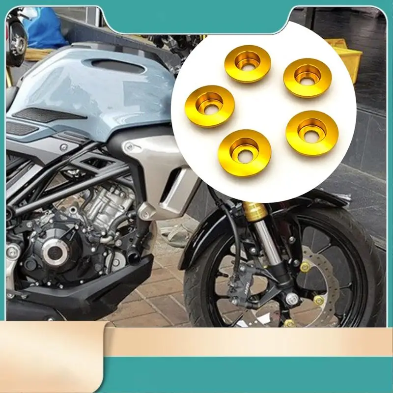 

Для Honda CB150R CB250R CB300R 2013-2023 модифицированные детали мотоцикла, прокладка переднего тормозного диска, запасные части для мотоцикла, желтый-N31R