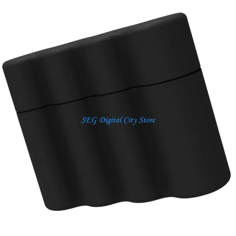 U75B Shockproof Silicone Battery Case Container With Tight Seal Cap For Organizing 2A 3A Batteries Neatly for Travel