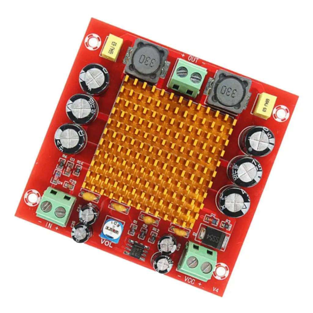 Digital Mono Channel Audio Amplifier TPA3116DA Board Plastic Compact Size for DIY Electronic Projects