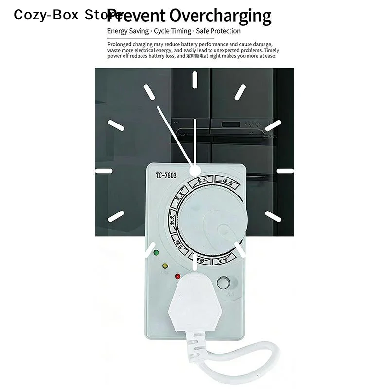 [ZY]Refrigerator Thermostat Electronic Timer Controller Delay Energy-Saving Switch[ZY]