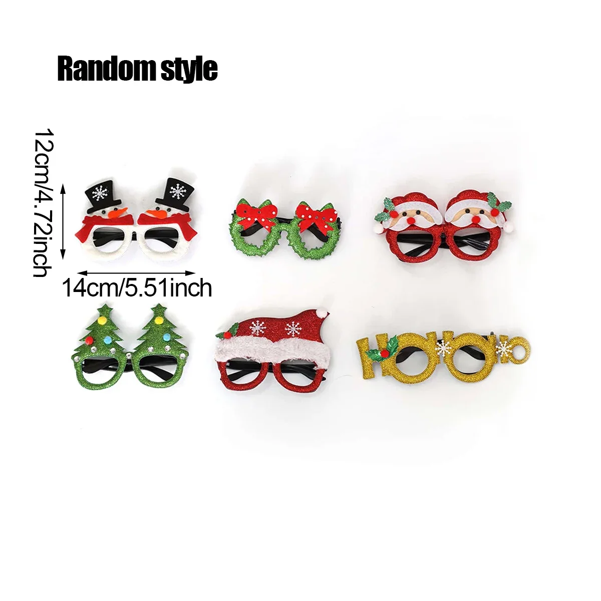 1 قطعة-السنة الجديدة عيد الميلاد الديكور نظارات الغزلان الأذن عيد الميلاد قبعة الأطفال حزب الديكور صور الدعائم لوازم عيد الميلاد