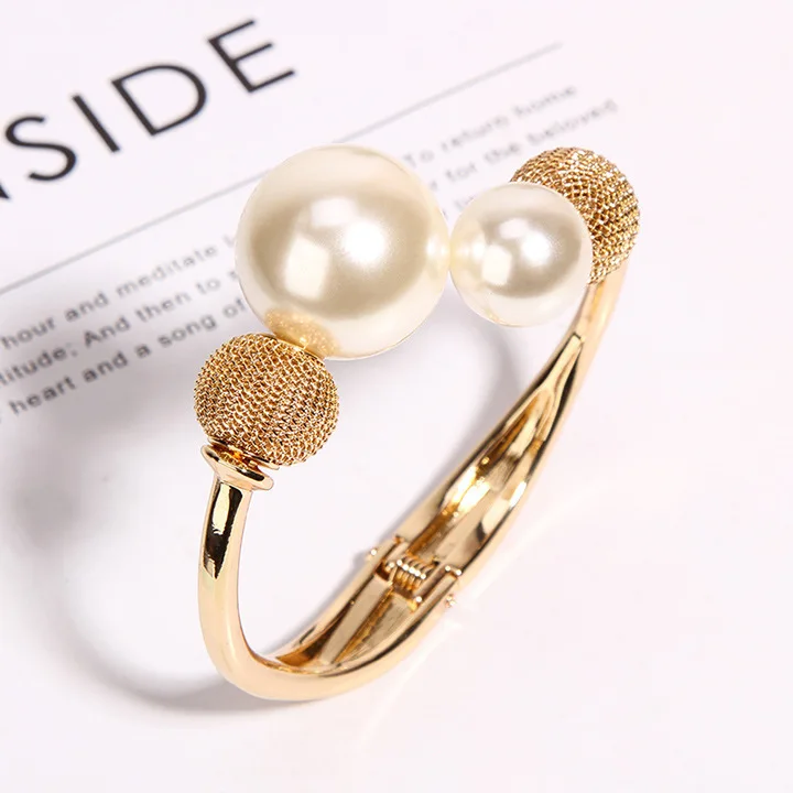 1pcs simple light luxury curtain strap metal copper ball pearl curtain buckle punch free sample room curtain clip