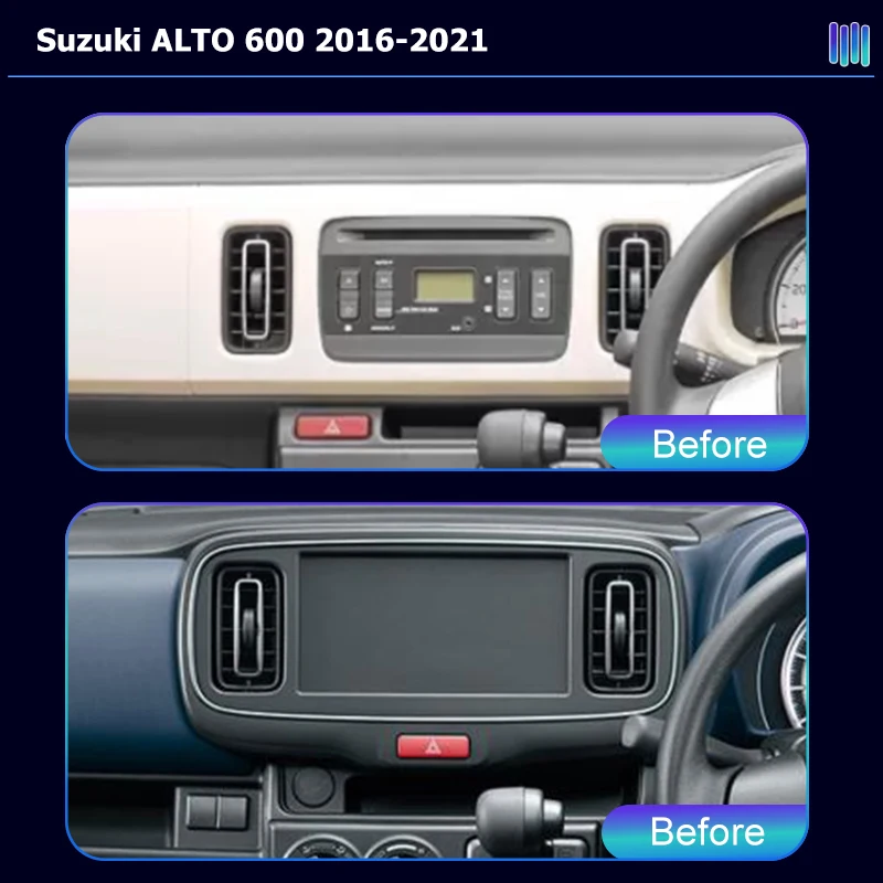 AI VOICE Android Car Radio Multimedia player for Suzuki ALTO 600 2016-2021 GPS Navigation Stereo Screen Video Tape Recorder