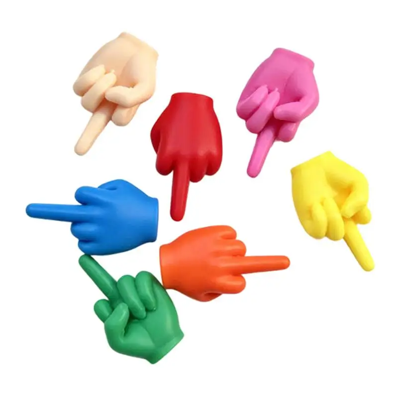 10/20pcs 3D Printed Finger Gesture Statue Art Hand Figurine Sculpture Gesture Figure For Desktop Home Decoration