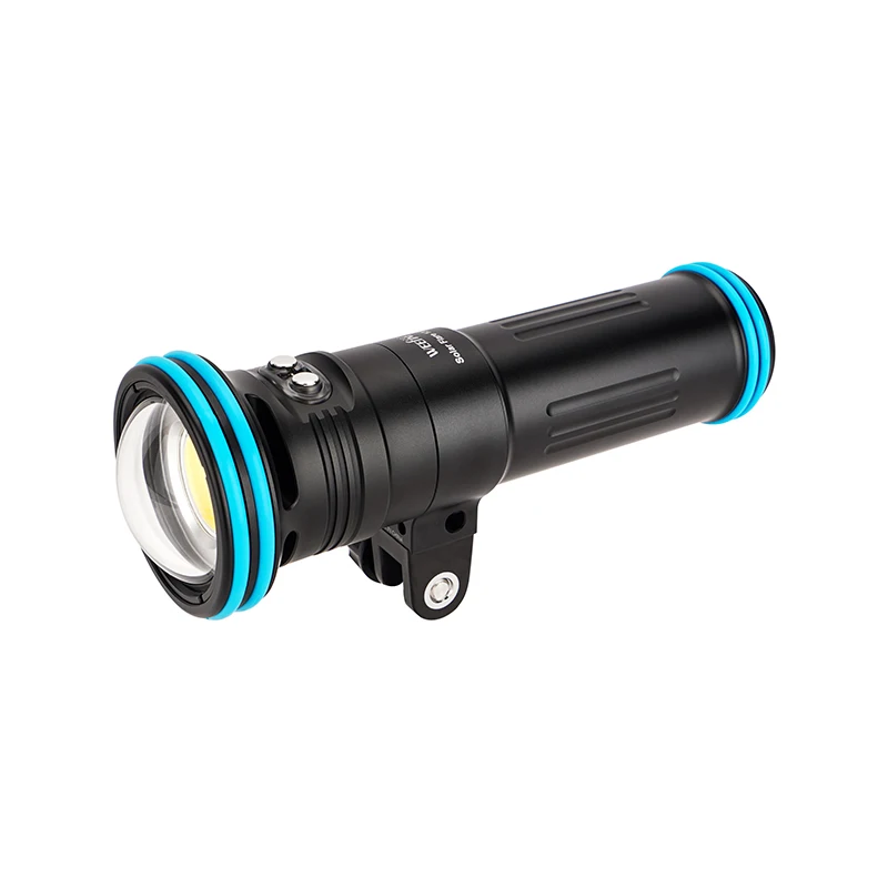 WEEFINE WF073 Solar Flare 12000 high-powered and high-quality COB LED video lights diving flashlight underwater video lights