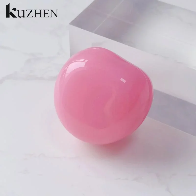 5g Empty Plastic Lip Scrub Jars With Cover Balm Mask Skin Care Container Cute Blush Jar Cosmetic Jars