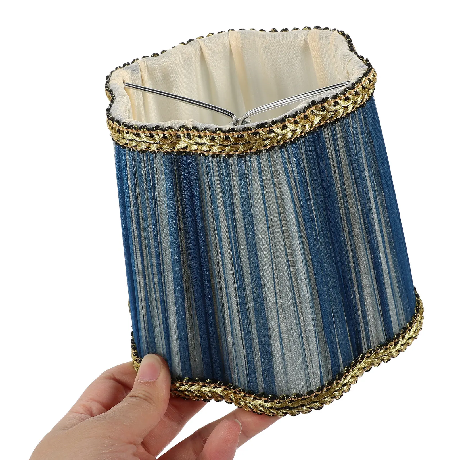 

Стильный тканевый абажур, современный сменный абажур для настольной лампы, легкий, простой в установке, для домашнего освещения, абажур для настольной лампы