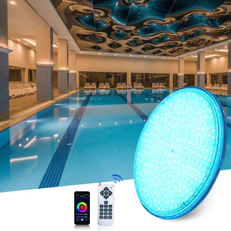 AC Dc 12v 24v Par56 Par Submersible Ip68 Waterproof 18w 25w 35w 45w Light Emitting Diode Pool Light