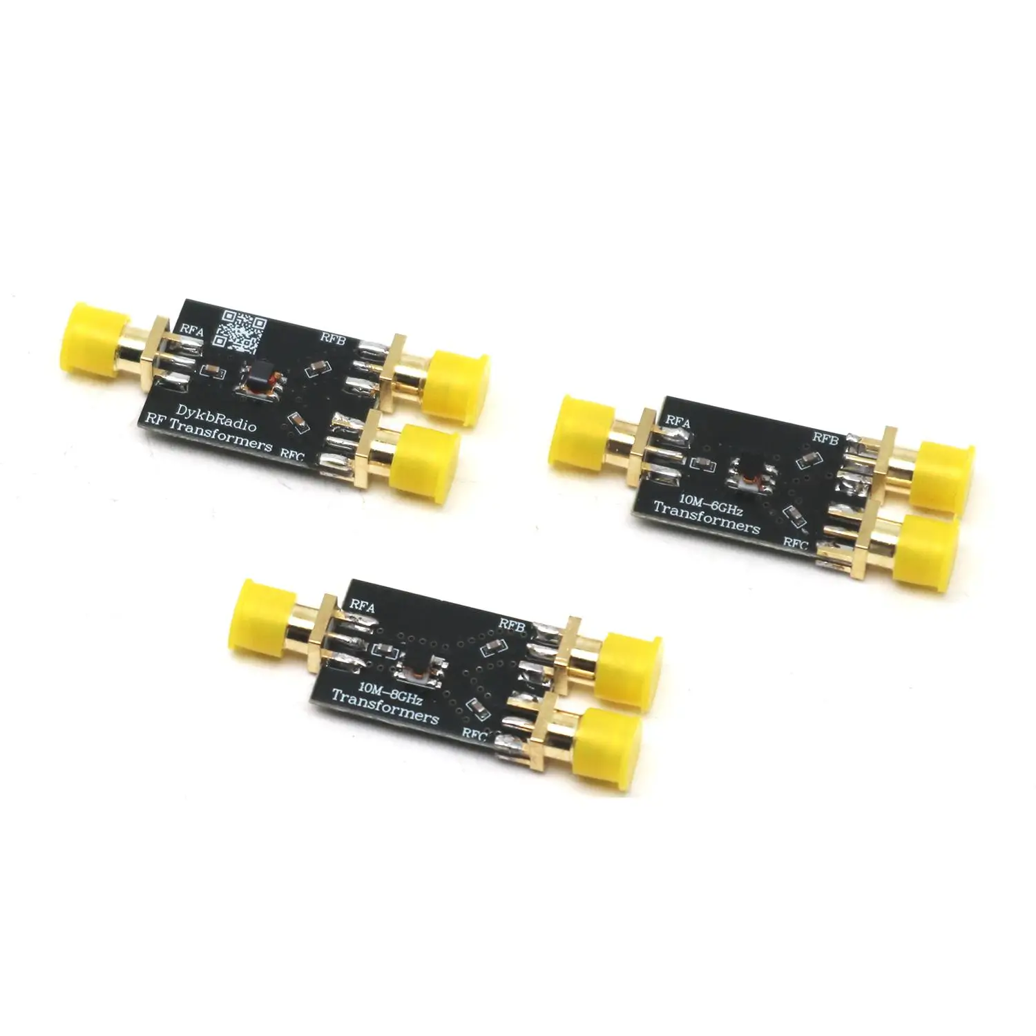DYKB 100Khz-8GHZ RF Balun Transformer Single Ended Differential Signal Converter SMA 1:1 For HAM Radio Amplifier ADF4350 ADF4351