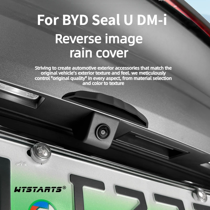 byd-seal-u-dm-i-2020-2025用防水バックカメラレインカバー、hdクリアビジョンカバー、簡単装着、安全な後退走行を保証
