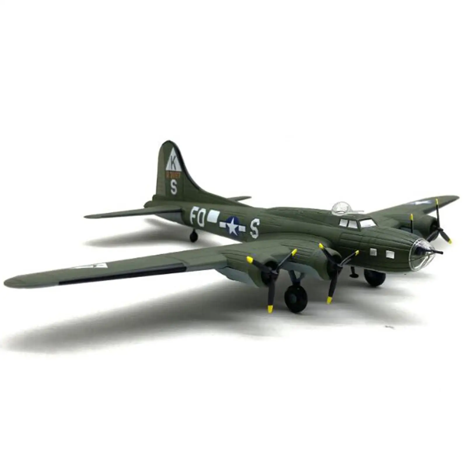 1: 144 Alloy US B 17 Aircraft Model Miniature Multipurpose Durable Plane Souvenir Aviation Collectibles Realistic