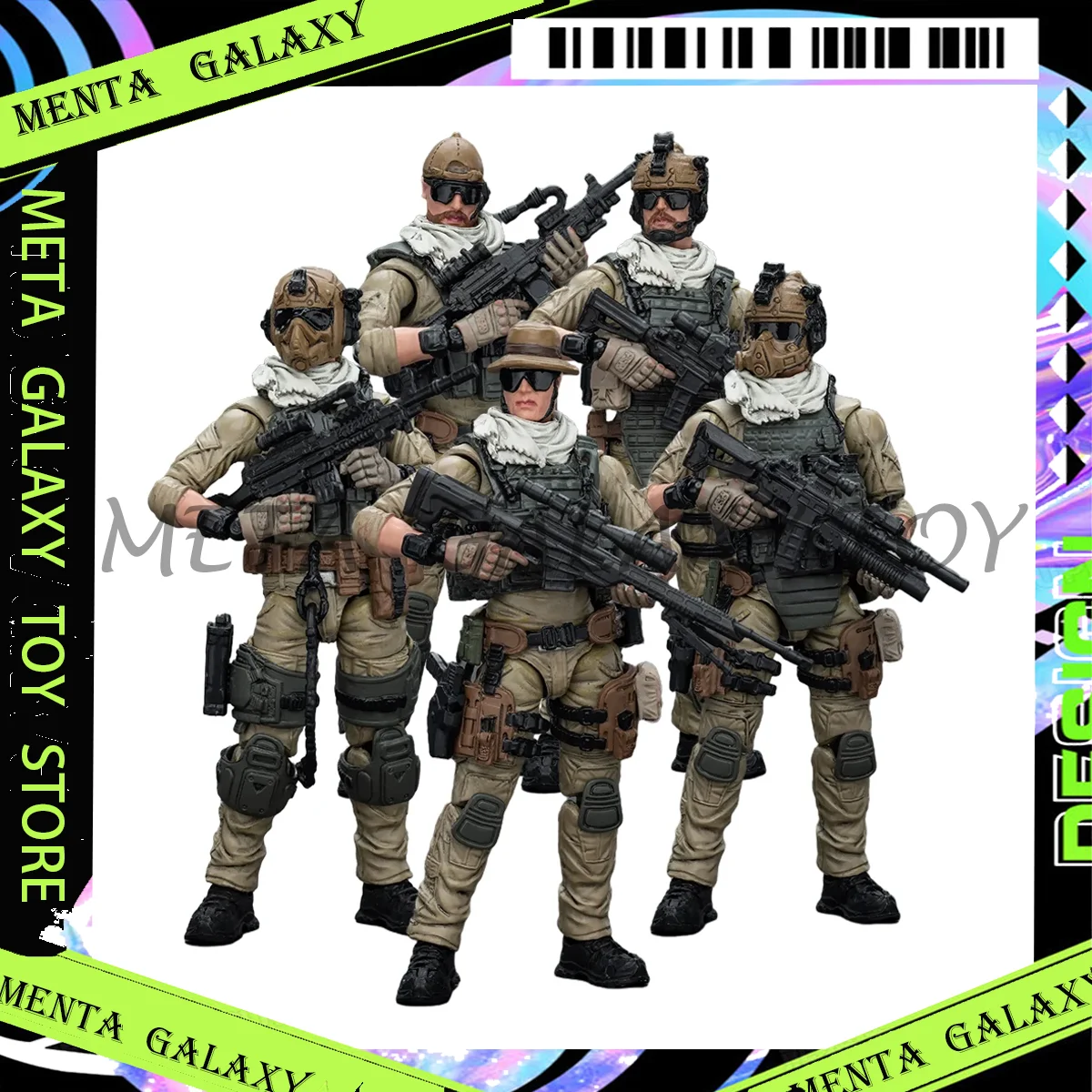 Joytoy 1/18 estatueta de ação militar do exército dos eua delta assalto esquadrão anime figura hardcore coldplay gk figura coleção modelo brinquedo