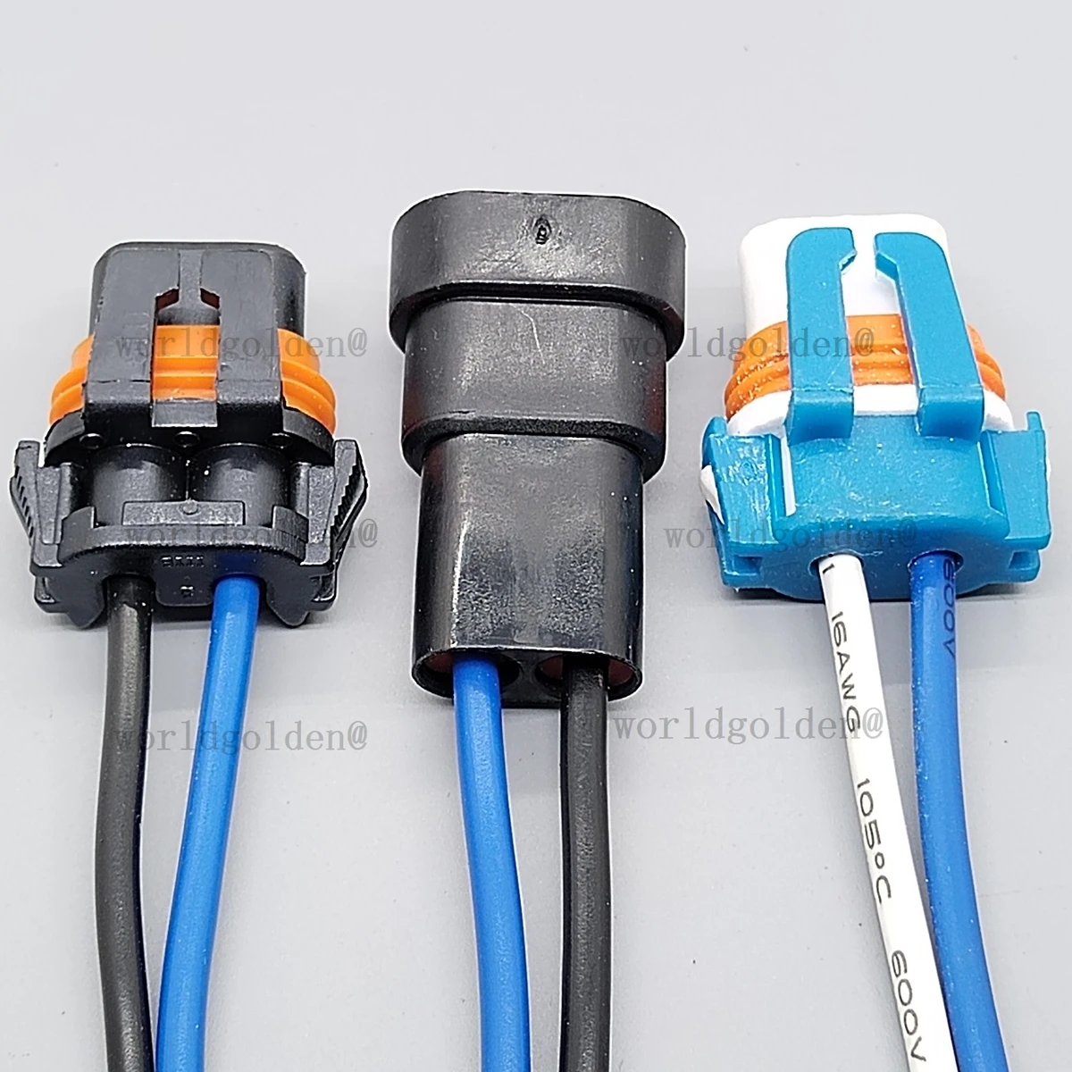 9006 HB4 Automotive Headlight Bulb Connector Harness for Universal Vehicles, durable anti-aging material