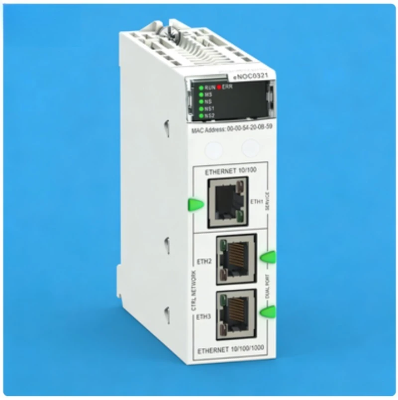 

Коммуникационный модуль Modicon X80 PLC BMENOC0321, Modicon M580, 3 субсети Ethernet, функция перенаправления IP-пакетов