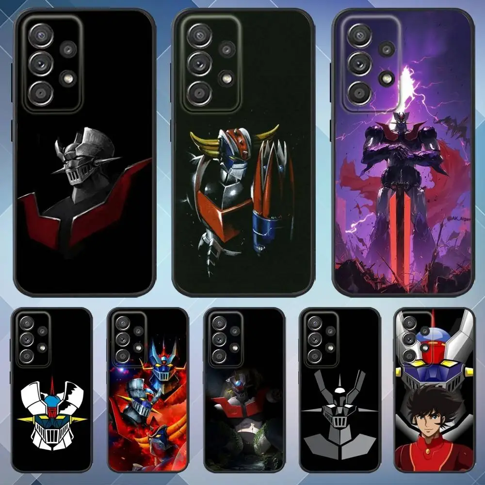 

M-Mazinger Z Robot Phone Case For Samsung S25,S24,S21,S22,S23,S30,Ultra,S20,Plus,Fe,Lite,Note,10,9,5G Black Cover