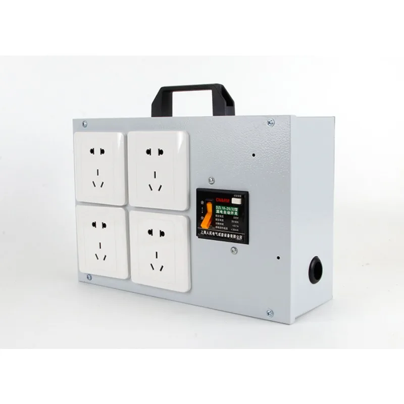 Mobile construction site level 3 distribution box portable industrial explosion-proof socket box with leakage protection