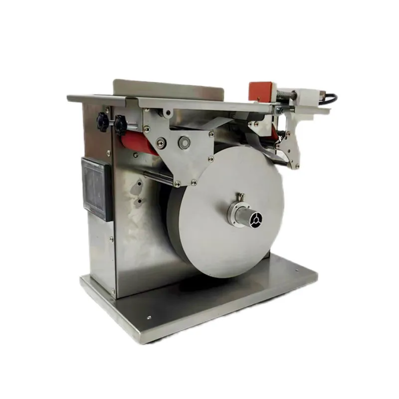 Semi-Automatic Corner Sealing Labeler, Transparent Anti-counterfeiting Labeling Machine for Packaging Boxes
