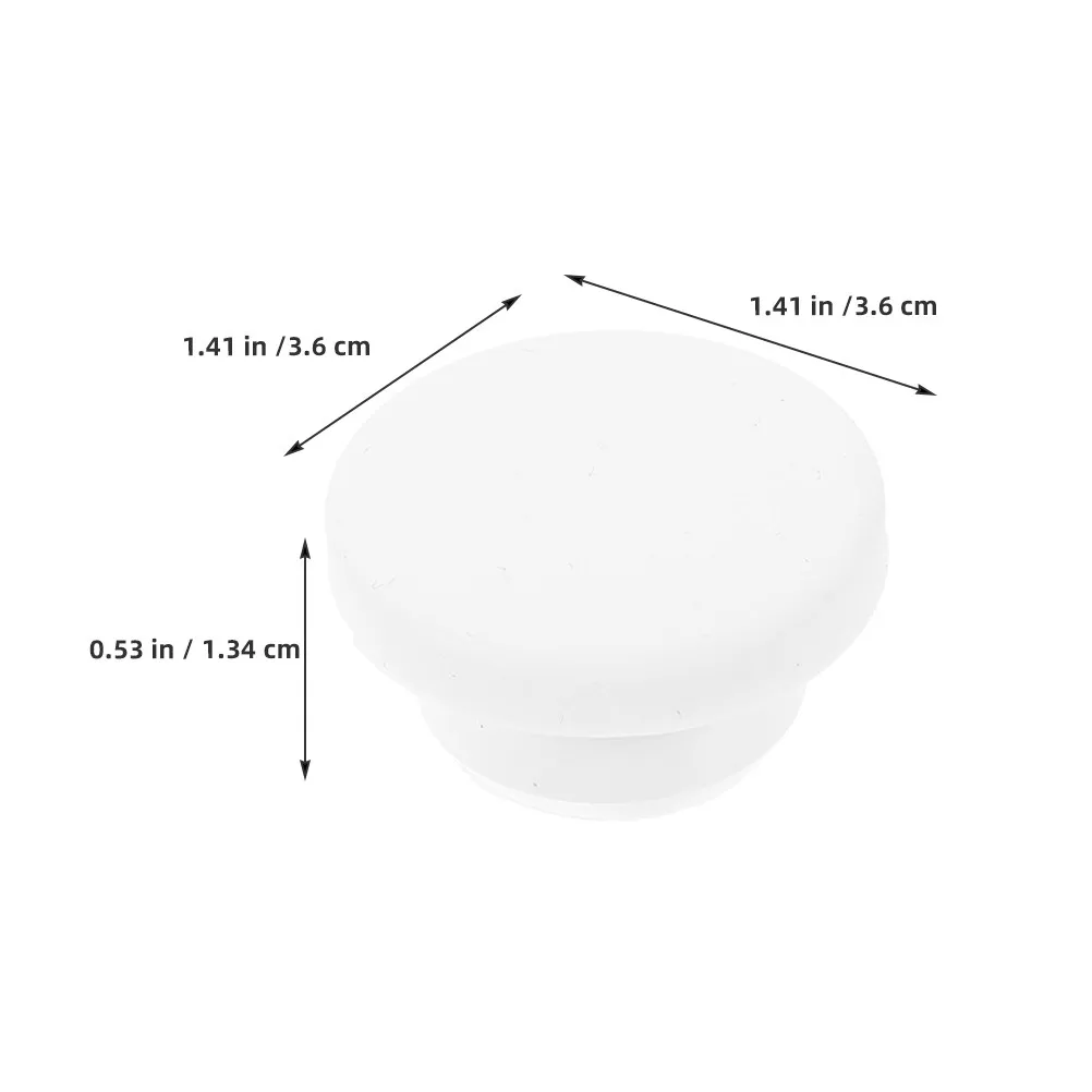 10Pcs Round Overflow Drain Cover for Washbasin Sink Bathtub Bathroom Tub Overflow Cover Plastic Lightweight Sturdy Easy to Use