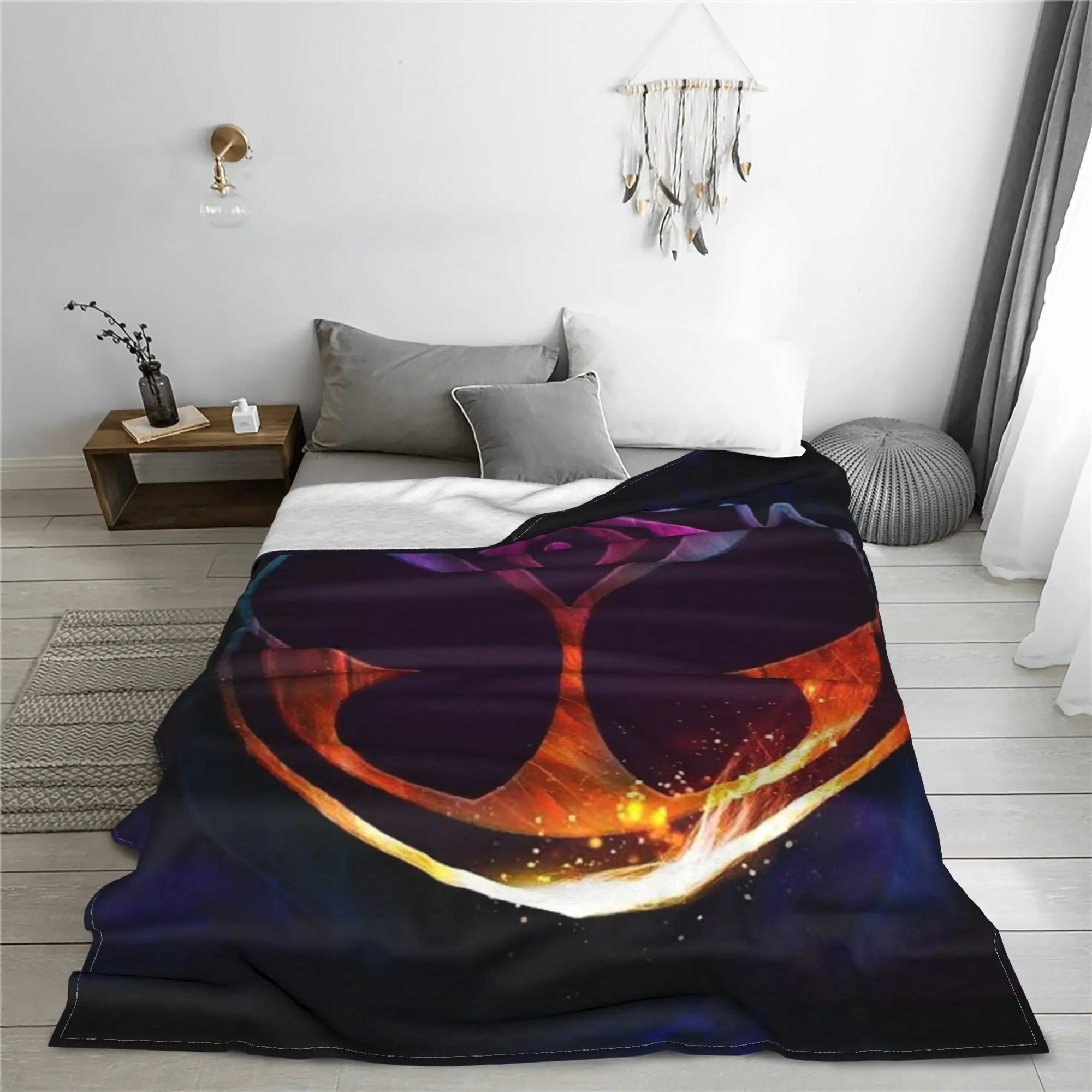 

Tomorrowland Butterfly (7) Blanket Breathable Fleece Sofa Throw Blanket for Couch Bedding Travel Throws Bedspread Quilt