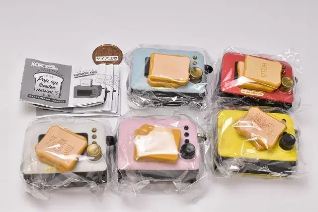 J.DREAM Japan Gashapon Figure Kawaii Bread Maker Toaster Kitchen Appliance Miniature Items Capsule Toys Anime gifts