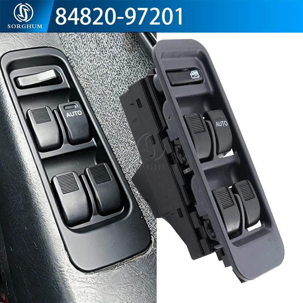 

84820-97201 Правый главный переключатель стеклоподъемника с правым рулем для Toyota Avanza Cami Duet Daihatsu Sirion Serion YRV 1998 2001 84820-B5010