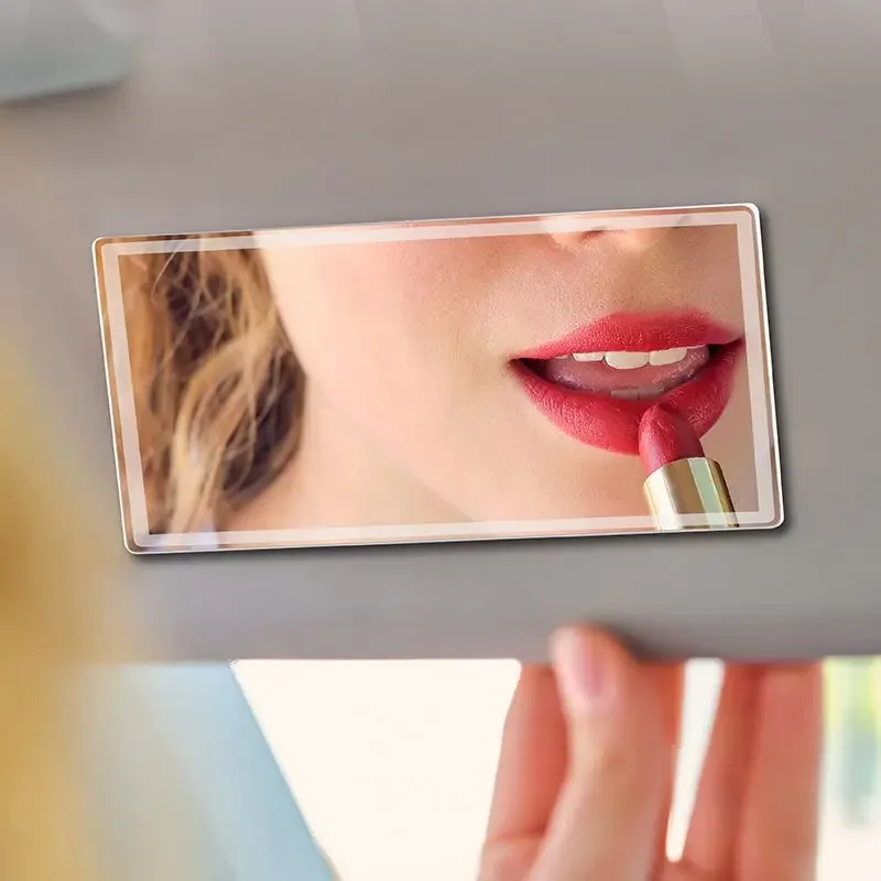 Car Visor Makeup Mirror General Automotive Interior Accessories Passenger Visor Thin extra makeup mirror
