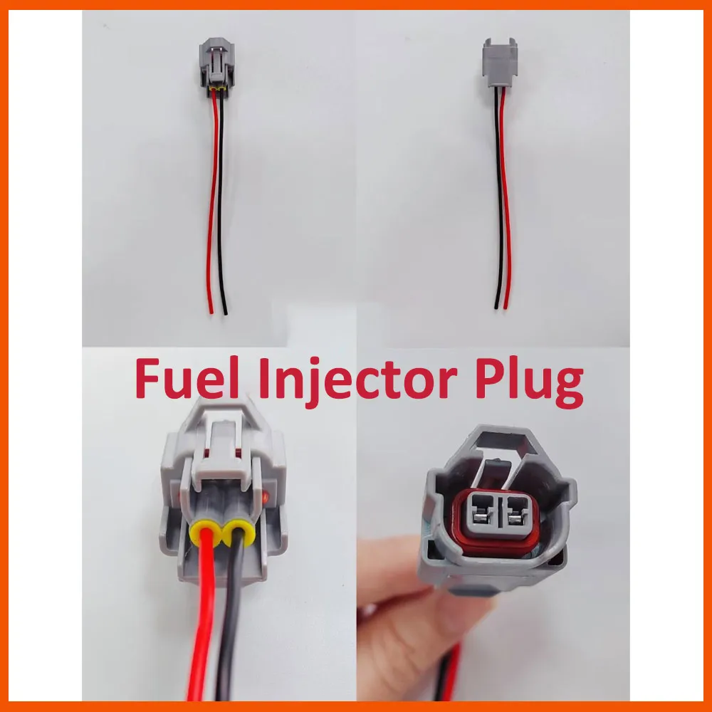 

Fuel Injector Connector Waterproof Plug 2 wires Universal fit for Honda and Haojue