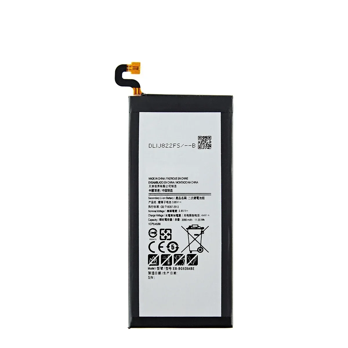 Gloednieuwe EB-BG928ABE 3000mAh Batterij Voor Samsung S6 rand Plus SM-G9280 G928P G928F G928V G9280 G9287 Plus S6edge +