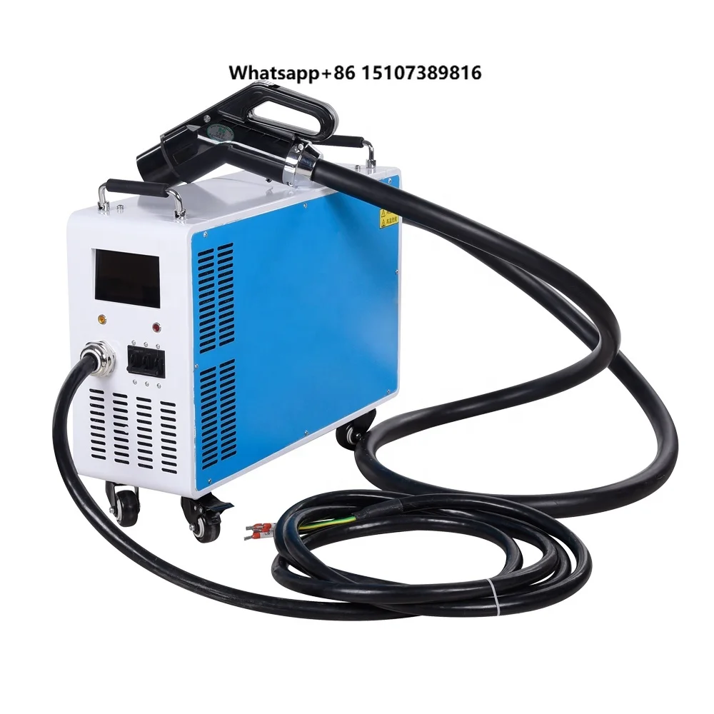 New Arrival Hot Selling 20KW 30KW 40KW CCS CCS1/CCS2 Chademo  GBT Moveable Portable Ev Charger Dc Ev Charging Station for EVS
