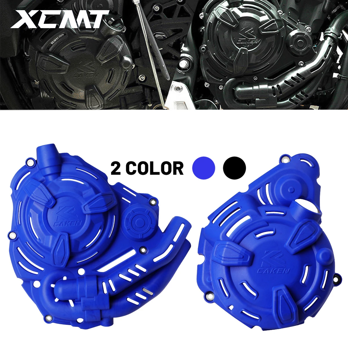

Motorcycle Clutch Cover Ignition Protector Guard For Yamaha Tenere 700 /XTZ /Rally Edition /World Raid 2019-2024 XSR 700 MT-07