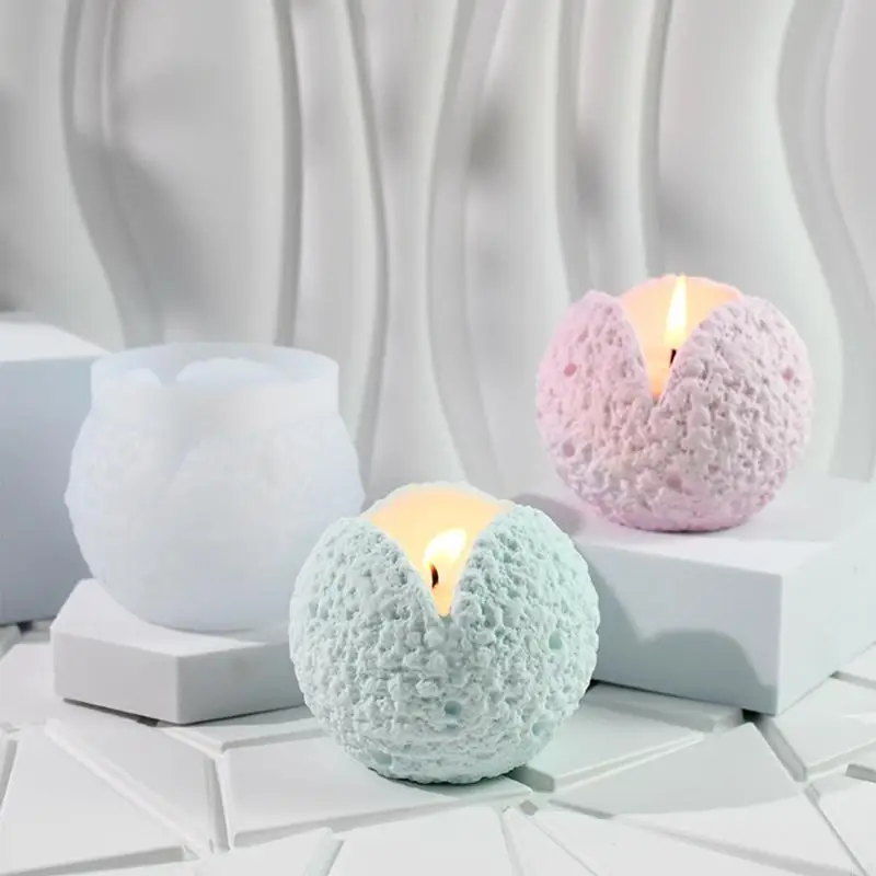 R3MC Gypsum Candlestick Silicone Mould Covative Jar Mould Mould Mould