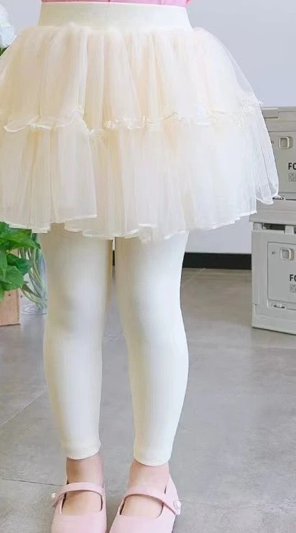 Girls' Pants and Skirts for Spring and Summer Children's Jumpsuit Bottom Pants Comfortable and All-match Kids Outside Pants