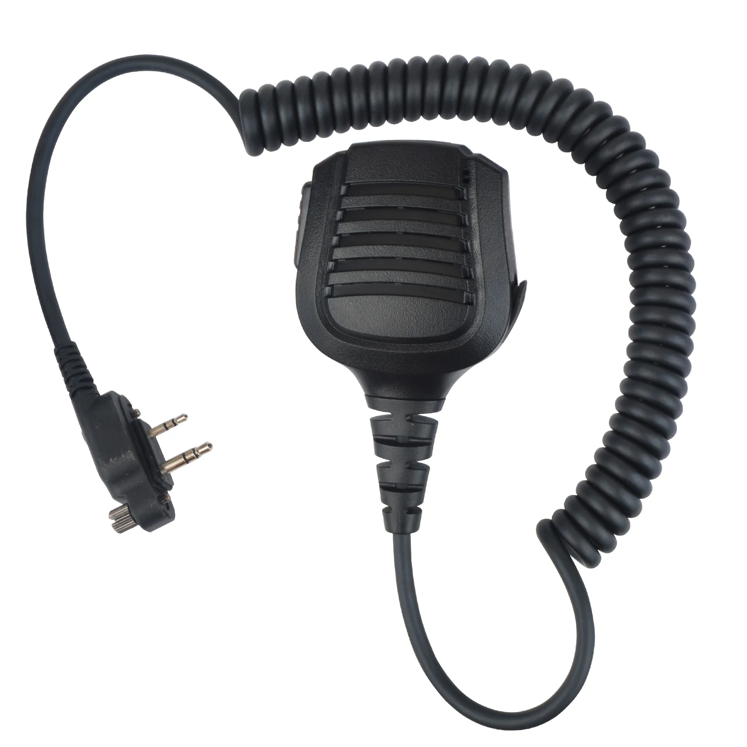 

HIROYASU рация микрофон динамик 2 Вт 8 Ом ладонь микрофон IP55 водонепроницаемый K Plug-in с винтовым креплением для портативной радиостанции TYT TH-UV99