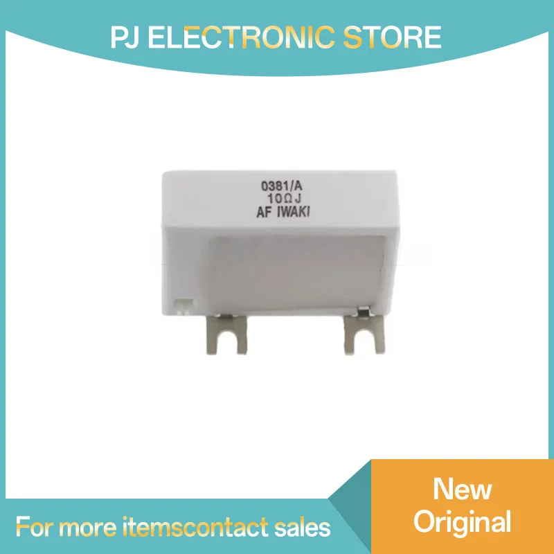 

0381/A 10 Ом J 100% новый A40L-0001-0381 # Тормозной резистор 10RJ IWAKI для сервоусилителя Fanuc