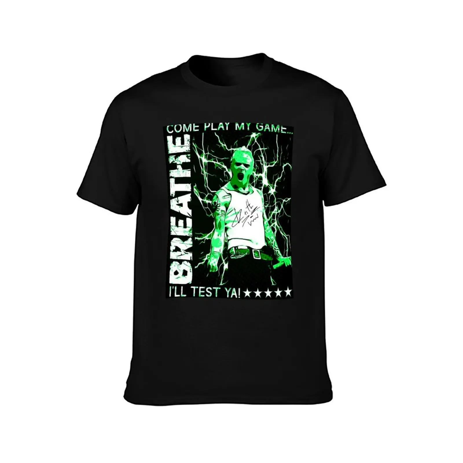 PRODIGY KEITH FLINT BREATHE DESIGN T-Shirt Plus Size Summer Casual T-Shirt