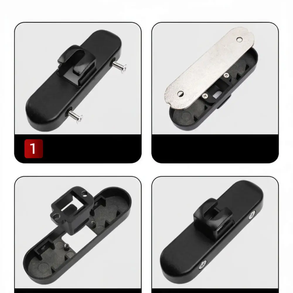 Keyless Door Security Latch Password Privacy Lock For Sliding Doors Bedroom Bathroom Modern Household Safety Bolt