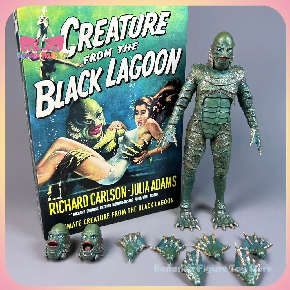 

In Stock Neca Model Universal Monste Creature From The Black Lagoon Action Figure Genuine Collect Commemorate Birthday Toys Gift