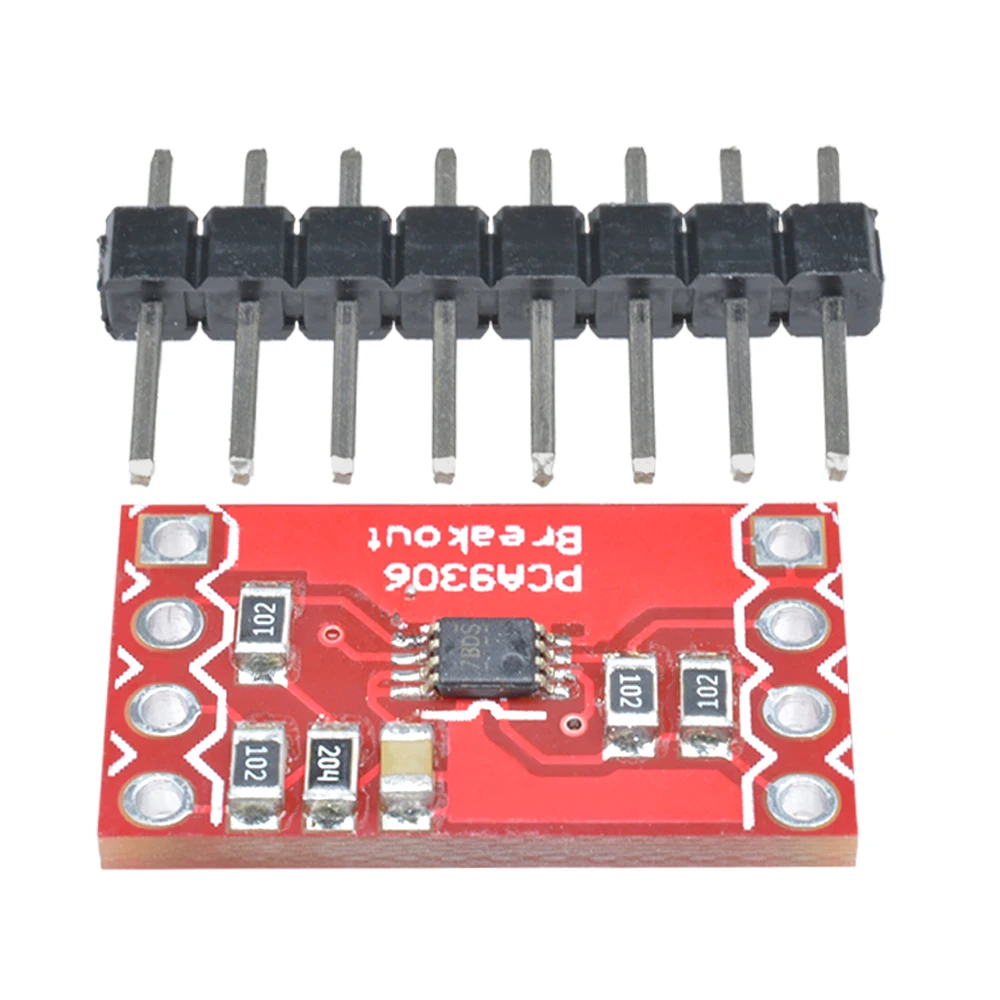 PCA9306 I2C Dual Channel Bidirectional Voltage Level Converter Distribution Module For Arduino RPi Level Translation Amplifier