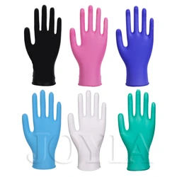 Disposable Gloves Powder Free Exam Nitrile Gloves Home Cleaning Elastic Pet Care Glove For Food Preparing Kitchen Tools 50/20pcs