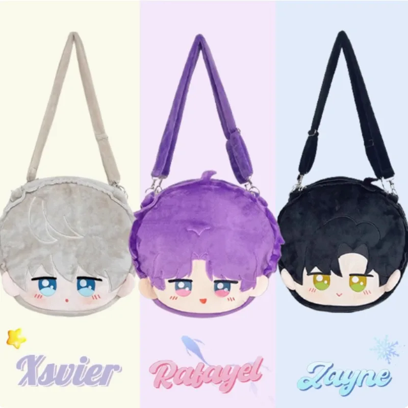 

Love and Deepspace Zayne Xavier Rafayel Plush Backpacks Big Face Bag Cartoon Ita-bag Anime Game Cosplay Costume Peripheral
