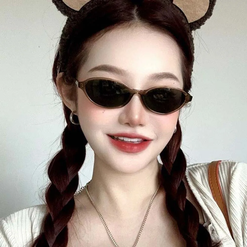 Party Retro Cat-Eye-Sonnenbrille mit Leopardenmuster, PC, für Damen, HD-Sonnenbrille, wasserdicht, leicht, Anti-UV-Brille für Mädchen