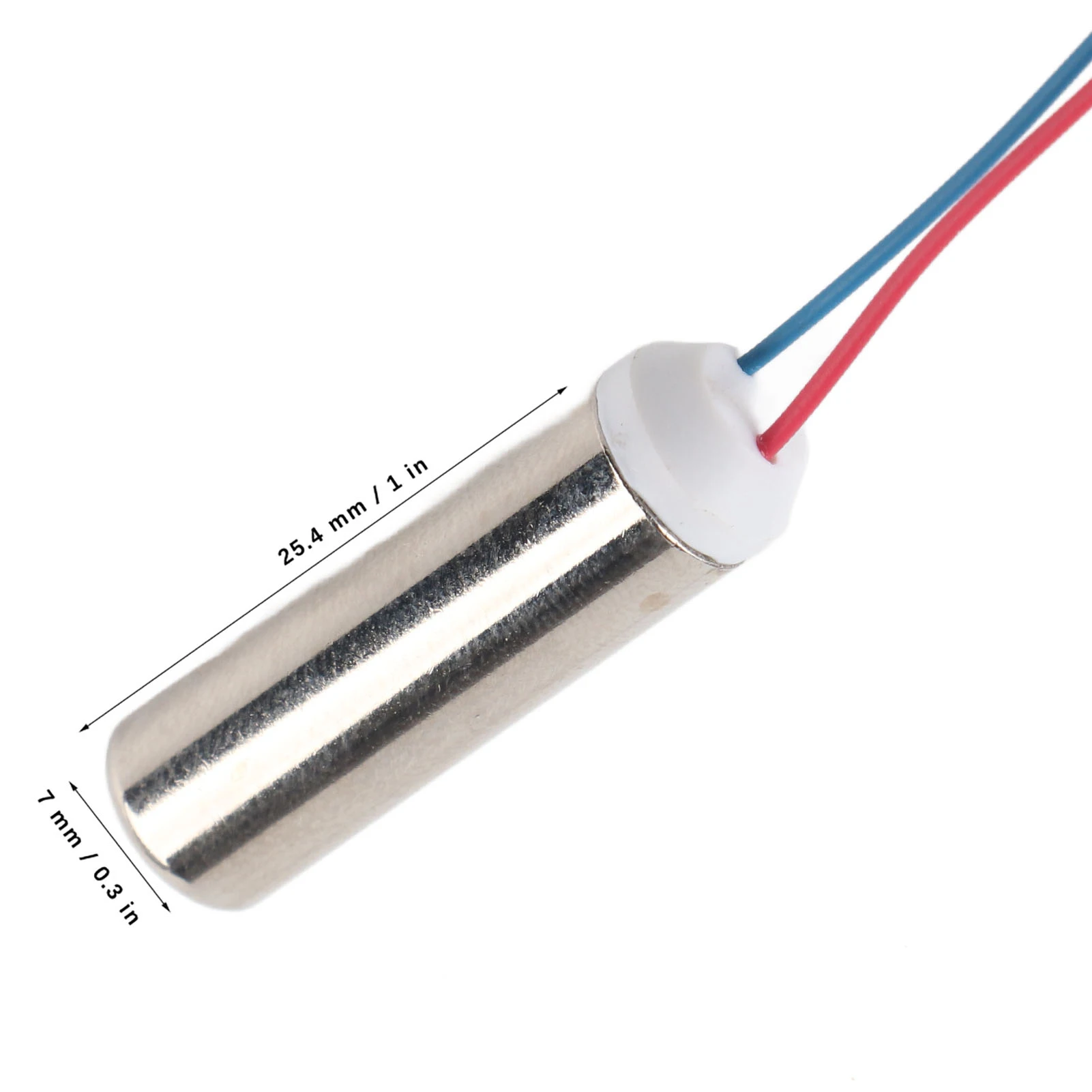 Coreless Vibration Motor, 5Pcs 14500rpm Waterproof Cylindrical Micro Coreless Vibration Motor for Massager