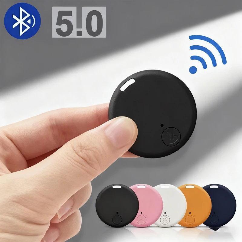 

Mini GPS Locator AntiLost Alarm Wallet Keychain Smart Tag Bluetooth-Compatible Tracer Keychain Dog Pet Child Tracker Key Finder
