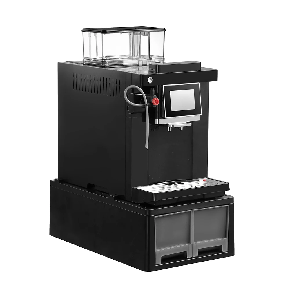 Colet Commercial Use 4 Languages Touch Screen Latte Cappuccino Hot Water Fully Automatic Coffee Machine